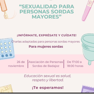 SEXUALIDAD PARA PERSONAS SORDAS MAYORES